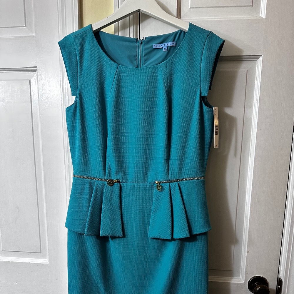 Antonio Melani Sea foam turquoise dress